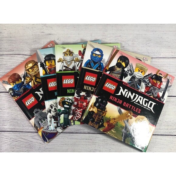 Lego Ninjago Set Of Books (5) - Picture 1 of 12